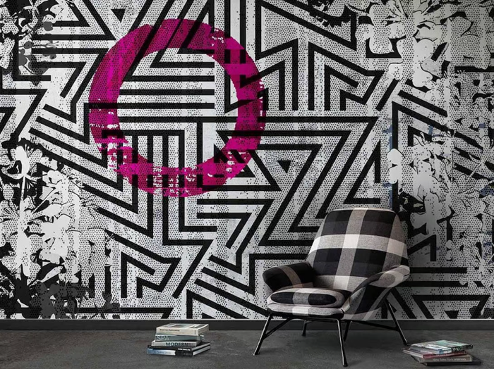 ZIGGY - Vinyl or fyber glass wallpaper _ N.O.W. Edizioni